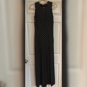Black & White Polka Dot Jumpsuit